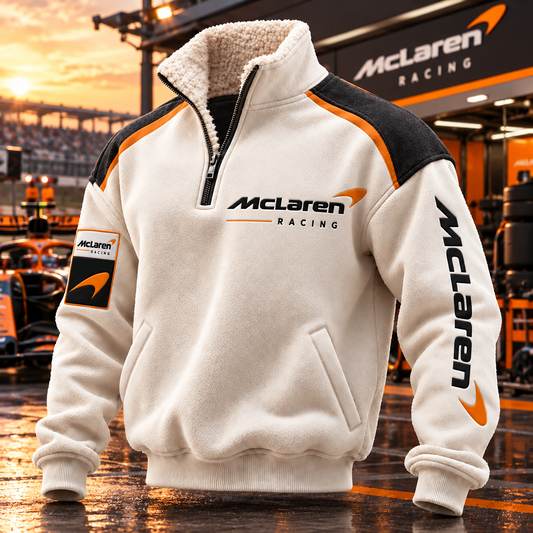 MCLR Racing Fleece Quarter-Zip Pullover