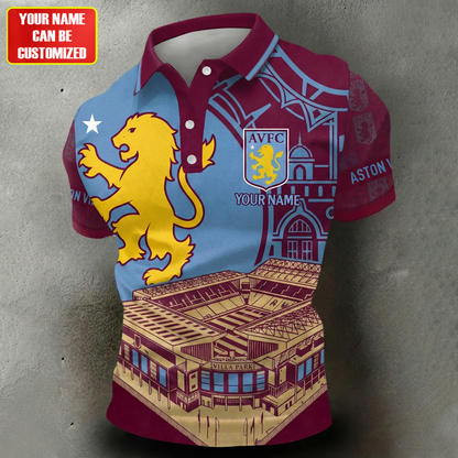 Aston Villa FC Polo , Aston Villa FC Shirt , Aston Villa FC 2026 Shirt