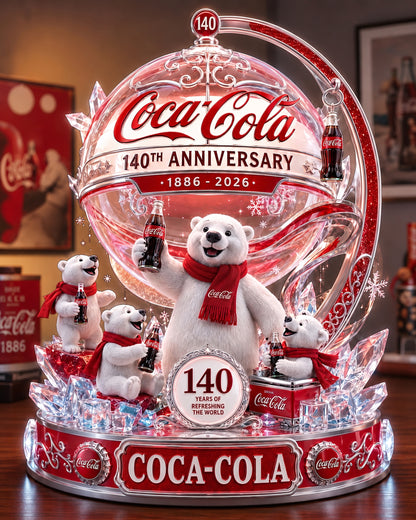 Cola 140th Anniversary Night Light - Cola Acrylic LED Night Light V2