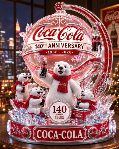 Cola 140th Anniversary Night Light - Cola Acrylic LED Night Light V2