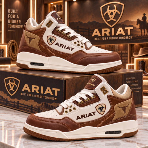 Ariat Western Long Horn AJ3 Custom Sneaker