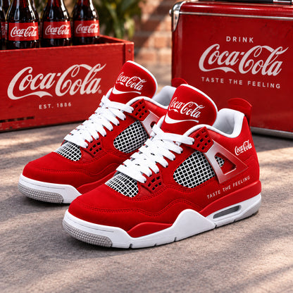 Cola Taste The Feeling AJ4 Custom Sneaker
