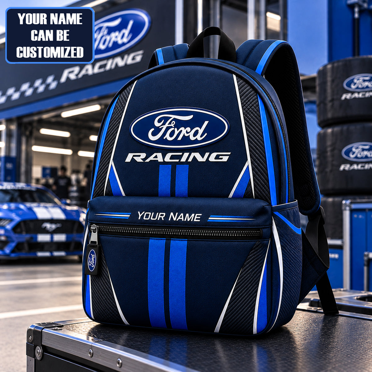 FRD Racing Backpack, Personalized Racing Backpack