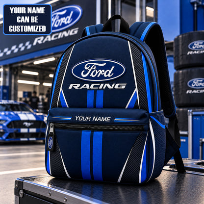 FRD Racing Backpack, Personalized Racing Backpack