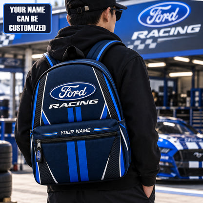 FRD Racing Backpack, Personalized Racing Backpack