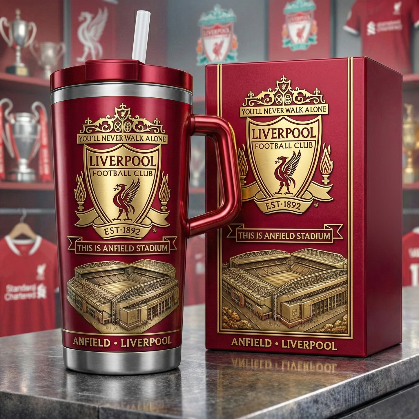 L.V.P FC 2026 Insulated Tumbler 30oz , L.V.P FC Tumbler 40oz