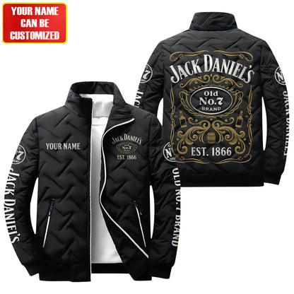 Personalized Jack Dani Old No.7 Brand Puffer Jacket V2