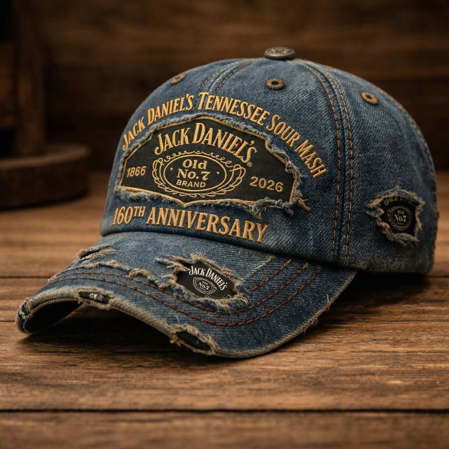 Jack Dani Old No.7 Brand Cap V13, Jack Dani Vintage Classic Cap