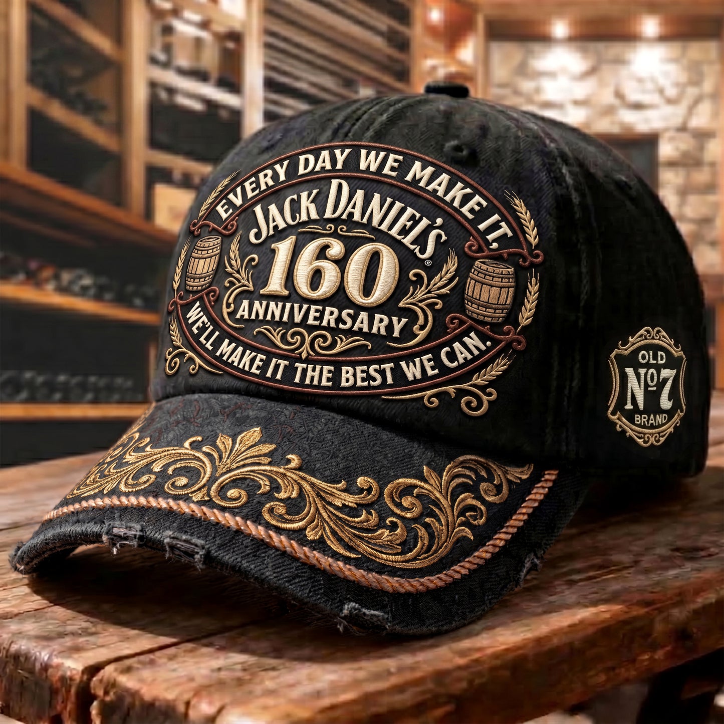 Jack Dani 160th Anniversary Cap V19, Jack Dani Vintage Classic Cap