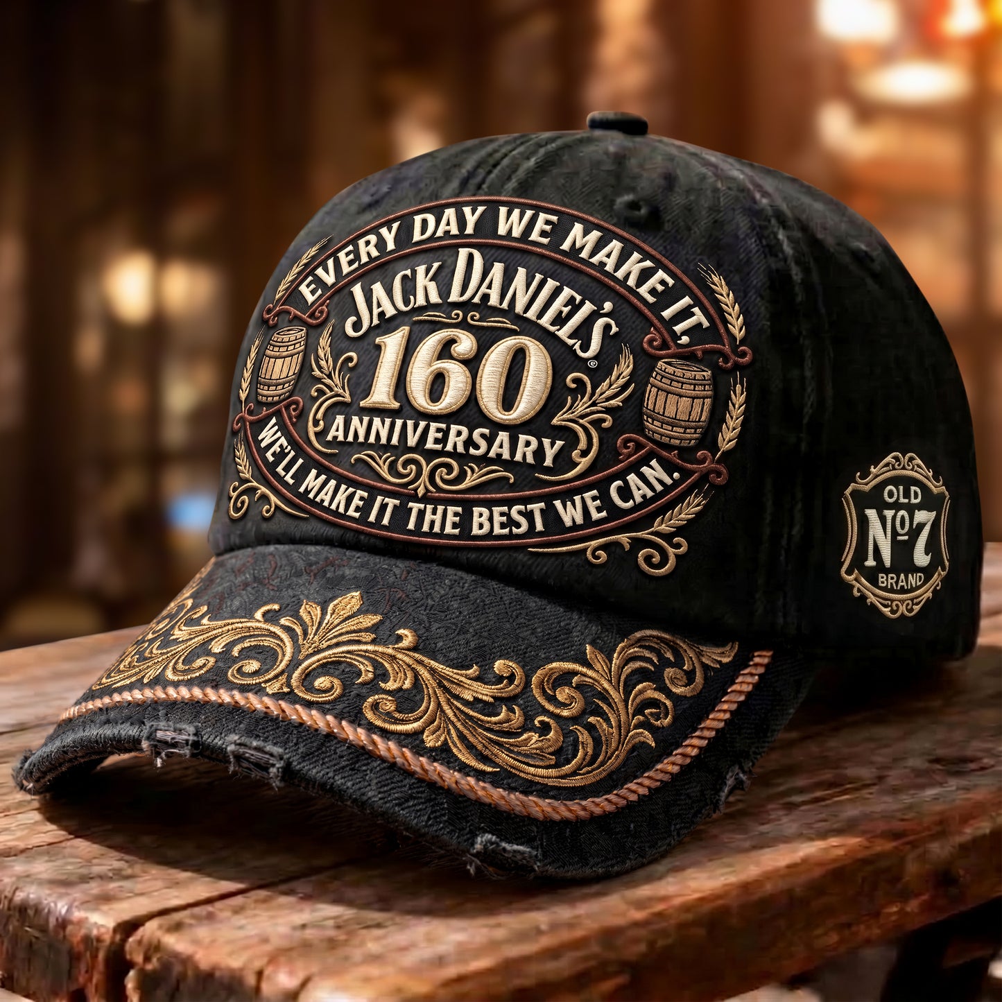 Jack Dani 160th Anniversary Cap V19, Jack Dani Vintage Classic Cap