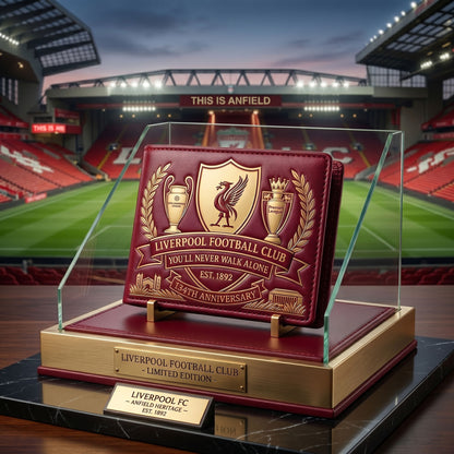 L.V.P FC 134TH Anniversary Leather Wallet
