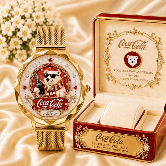 Cola 140th Anniversary Hand Watch, Cola Gift For 2026
