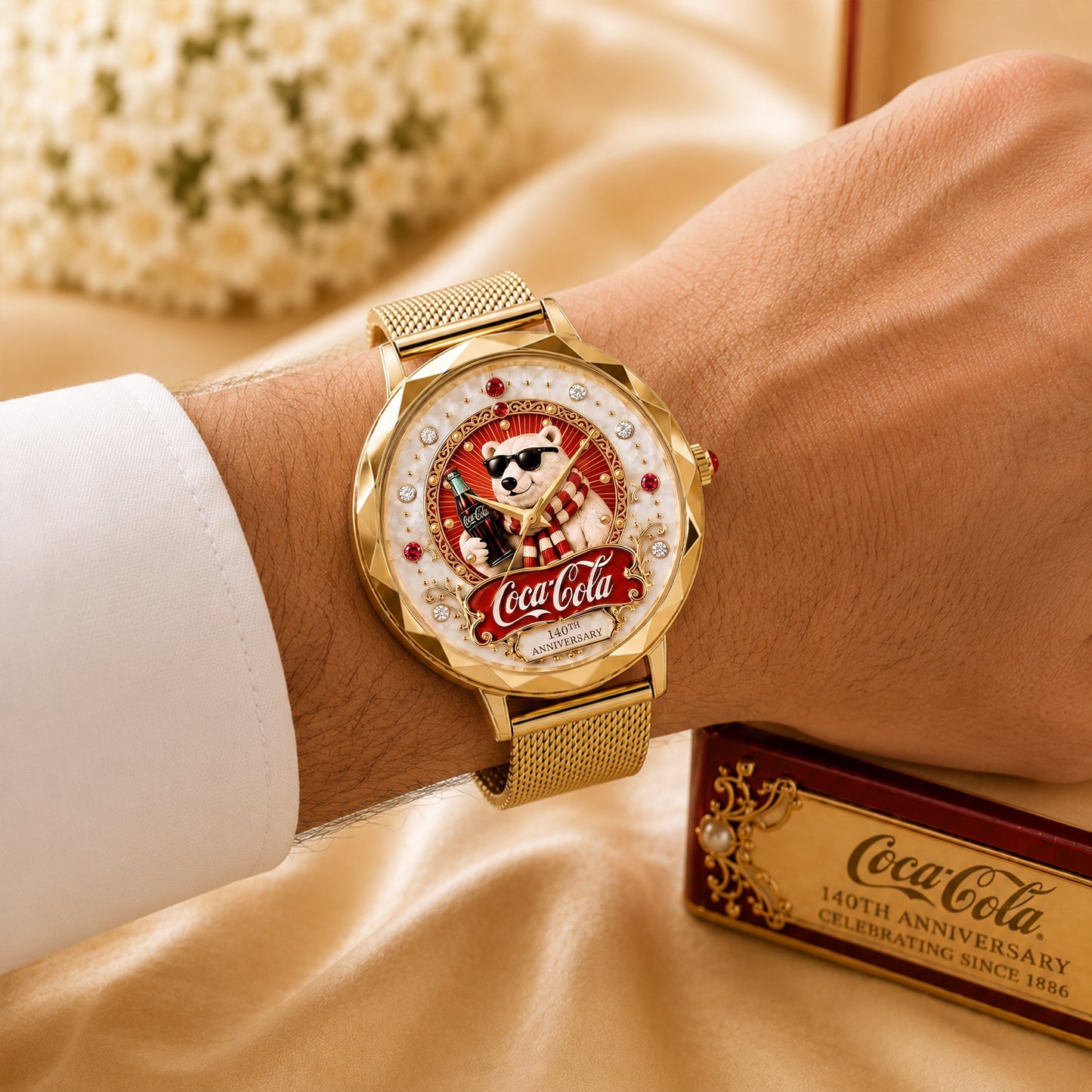 Cola 140th Anniversary Hand Watch, Cola Gift For 2026