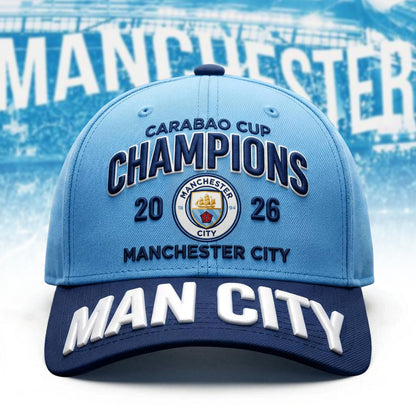 Man City Champions Cap , Man City Luxury Classic Cap