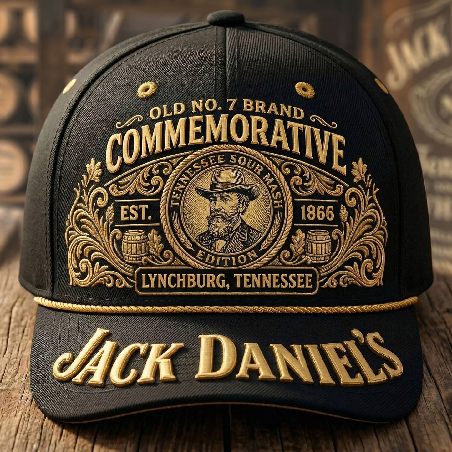Jack Dani EST. 1866 Cap V14, Jack Dani Vintage Classic Cap
