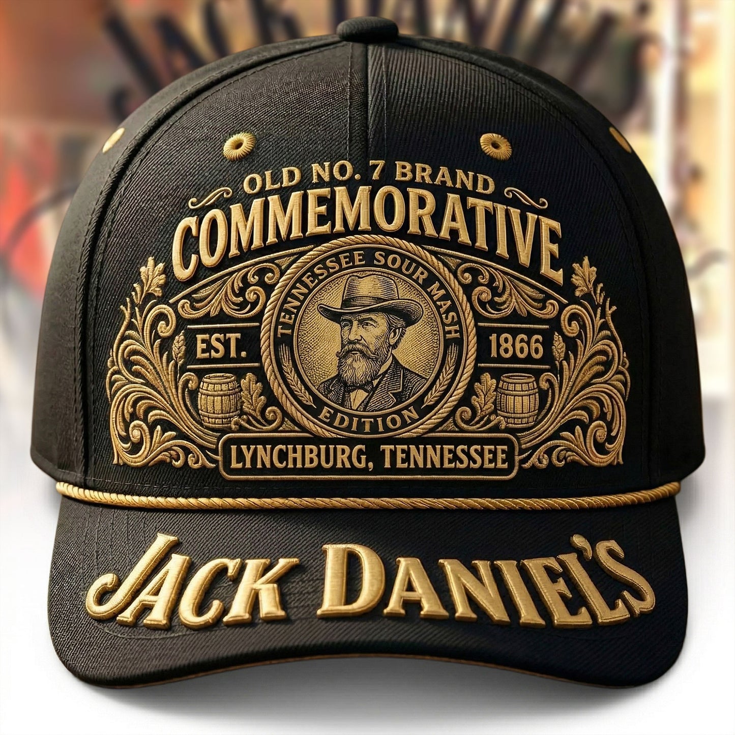 Jack Dani EST. 1866 Cap V14, Jack Dani Vintage Classic Cap