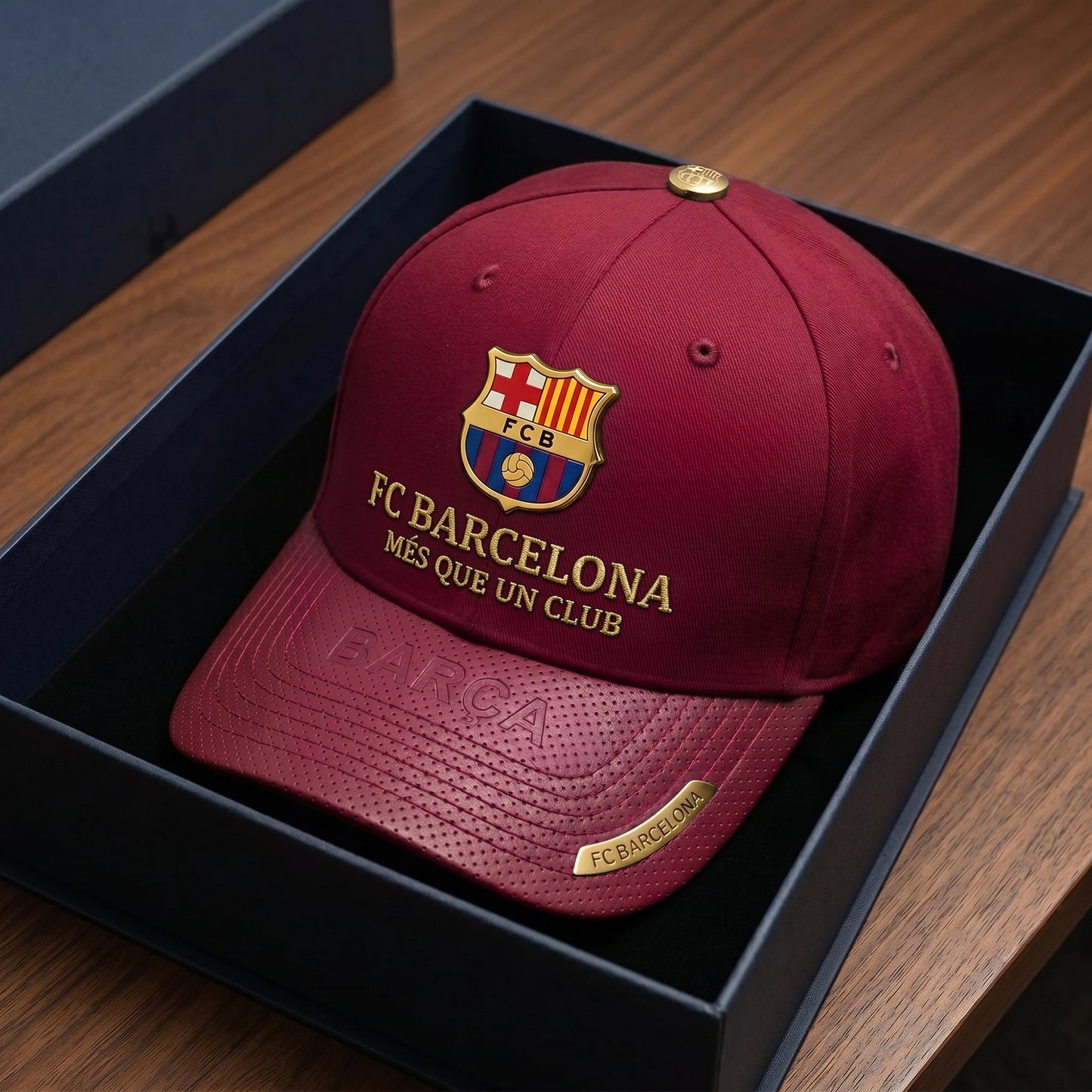Barca Més Que Un Club Cap V5, Barca Luxury Classic Cap