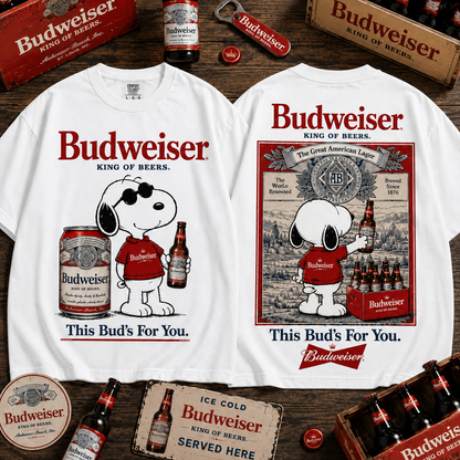Bdweiser King Of Beers T-Shirt , Bdweiser T-Shirt 2026