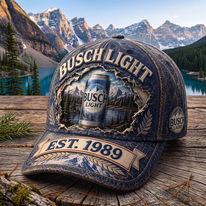 Bsch Lght EST. 1989 Cap , Bsch Lght Vintage Classic Cap