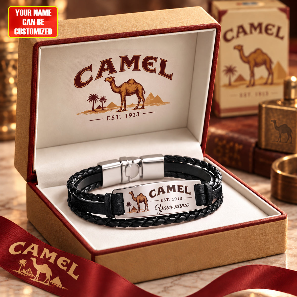 Camel EST. 1913 Handmade Bracelet Gift For Fans