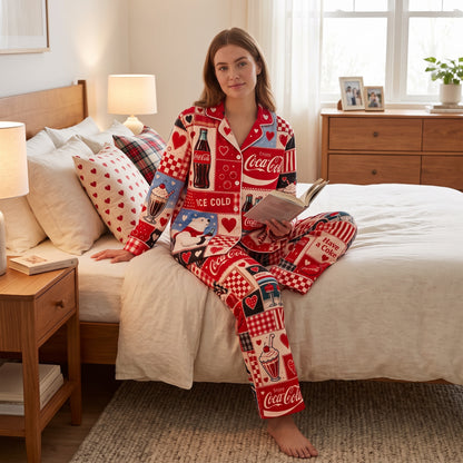 Cola Drinks Pajama Set - Enjoy Coca Cola Gifts