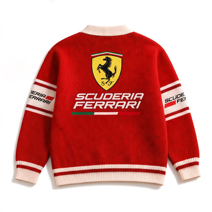 Scuderia Ferrar Racing Cardigan – Racing Sweater