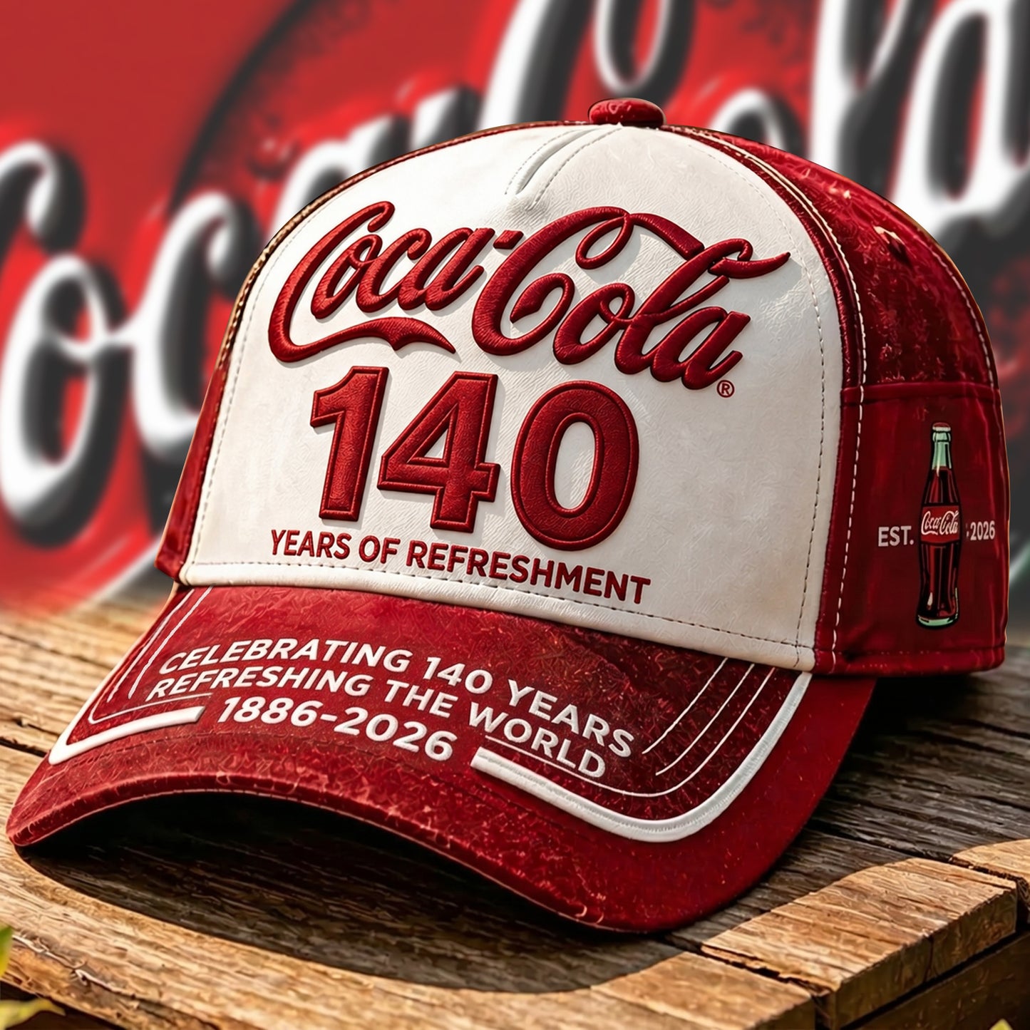 Cola 140th Anniversary Cap V21, Cola Luxury Cap