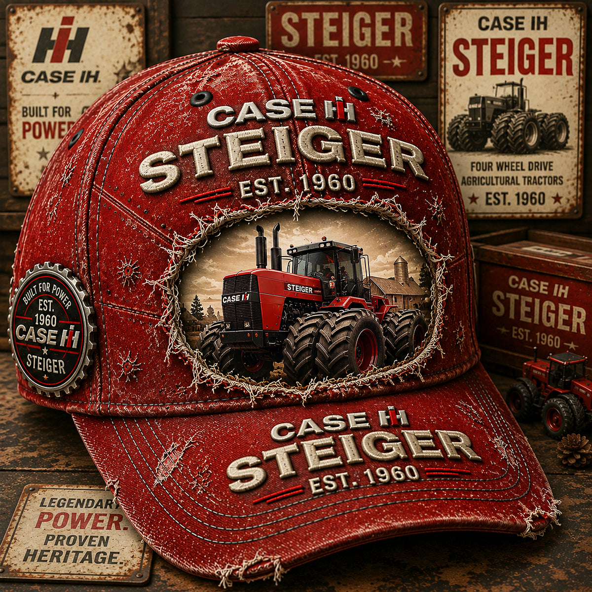 Case IH 4 Models The Collection Cap , Case IH Tractor Cap