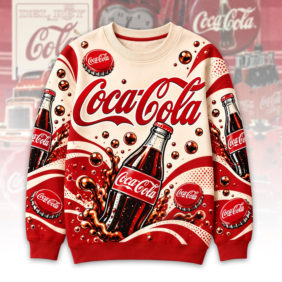 Cola Classic Unisex Sweatshirt And Sweatpant Set
