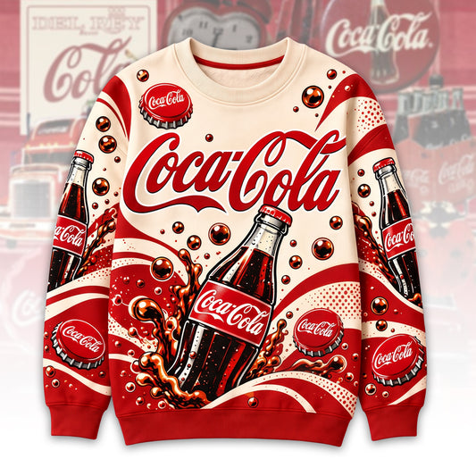 Cola Classic Unisex Sweatshirt And Sweatpant Set