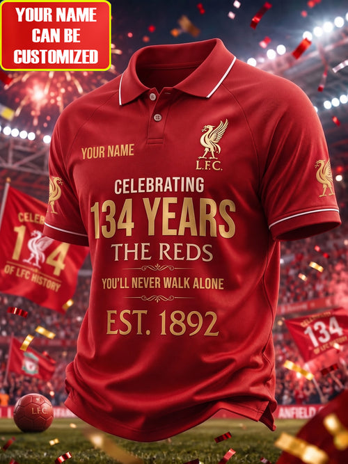 L.V.P 134th Anniversary Polo , L.V.P Shirt , L.V.P 2026 Shirt V6