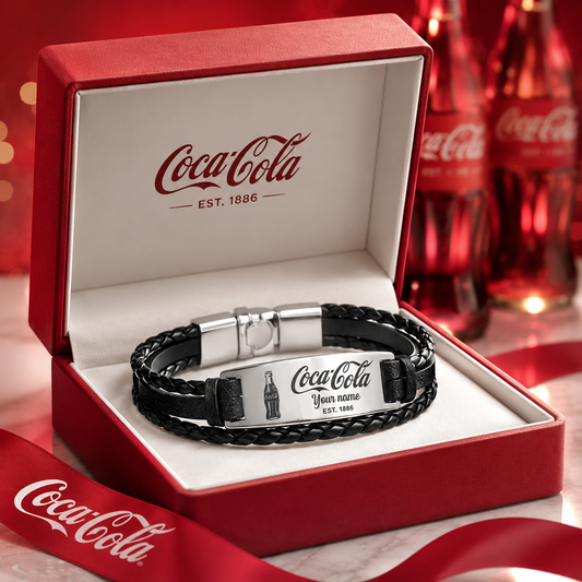 Cola EST. 1886 Handmade Bracelet Gift For Fans V2