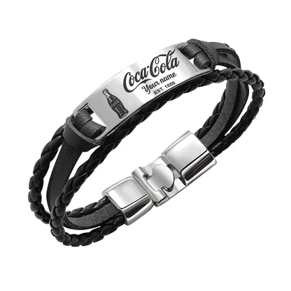 Cola EST. 1886 Handmade Bracelet Gift For Fans