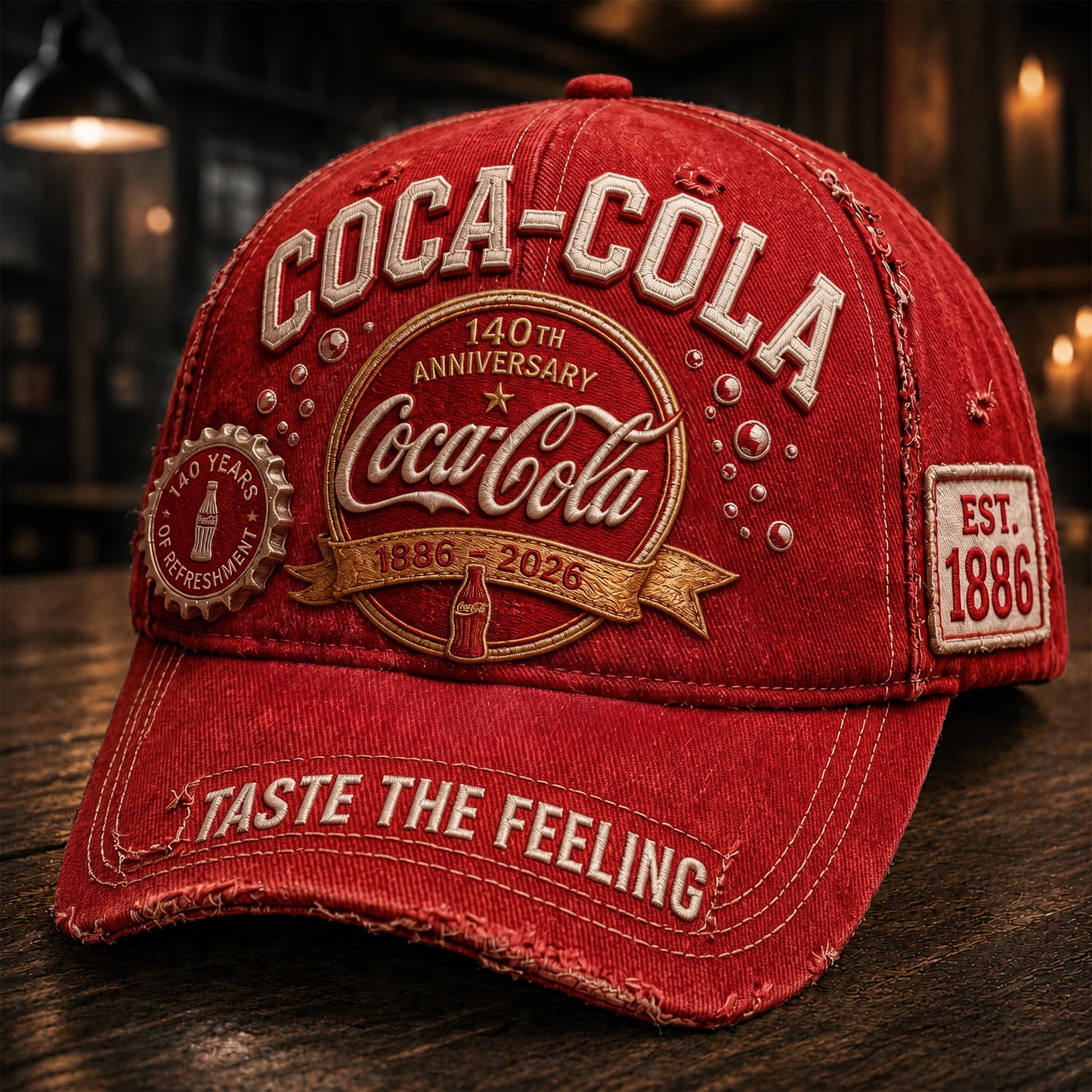 Cola 140th Anniversary Cap V29, Cola Vintage Cap