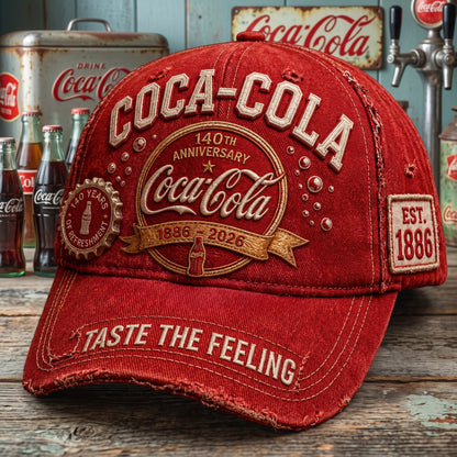 Cola 140th Anniversary Cap V29, Cola Vintage Cap