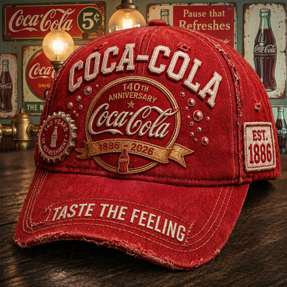 Cola 140th Anniversary Cap V29, Cola Vintage Cap