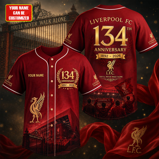 L.V.P 134th Anniversary Baseball Jersey Shirt
