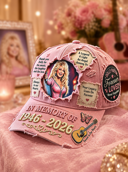 Dlly Prtn In Memory Of 1946 - 2026 Cap, Dlly Prtn Tribute Cap