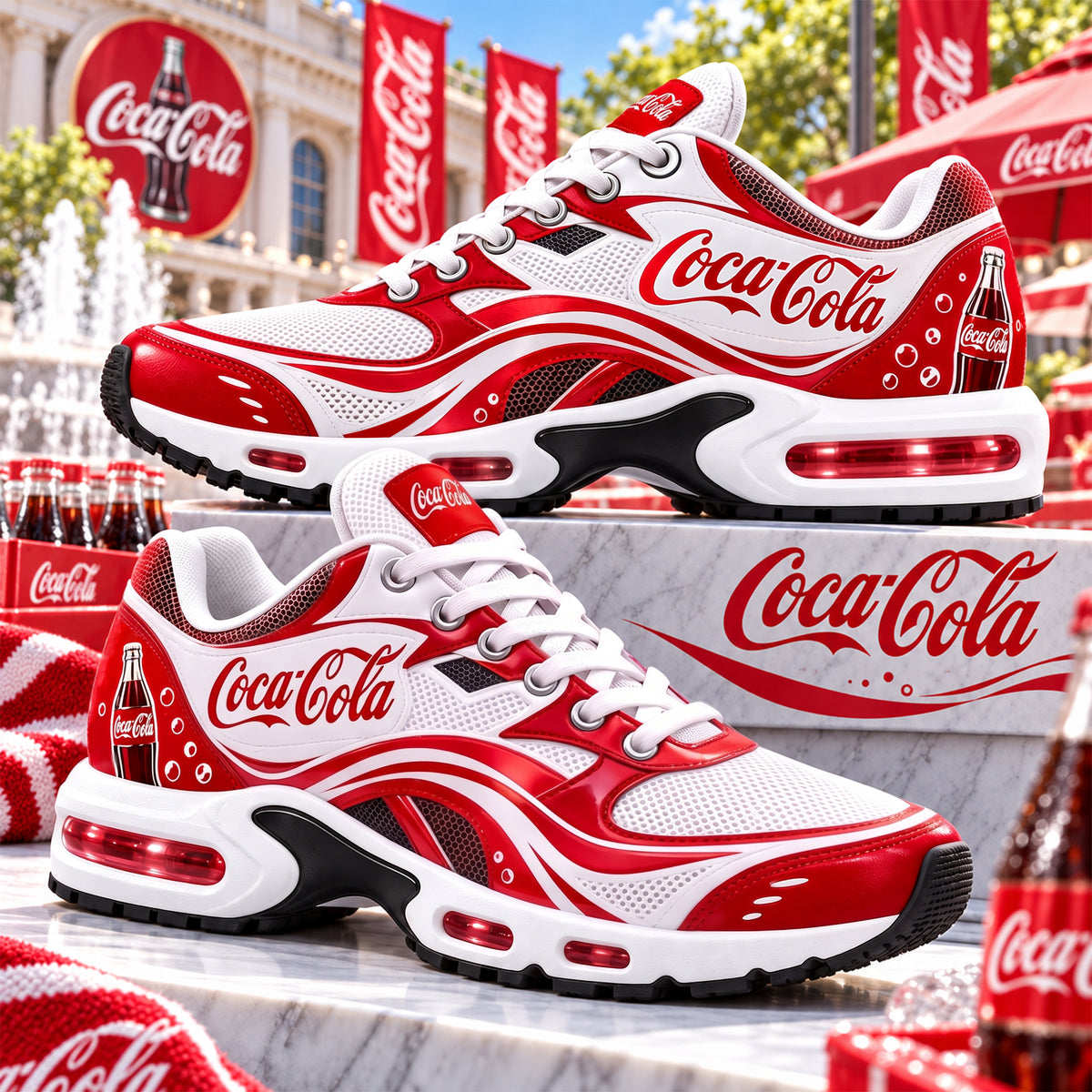 Cola Classic Air Cushion Sneaker, Cola Sneaker V4