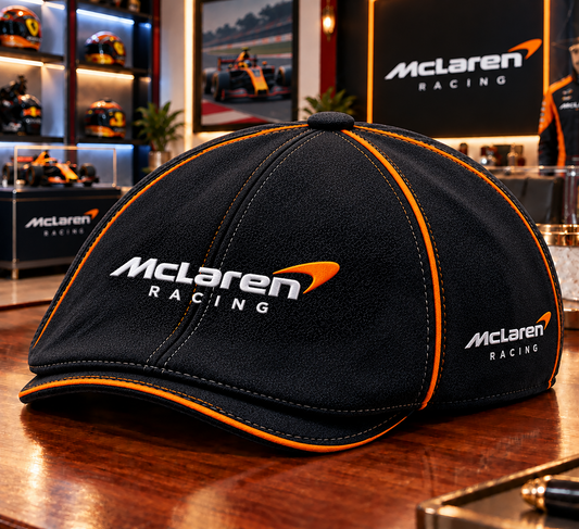 MCLR Racing Ivy Cap , Racing Flat Cap
