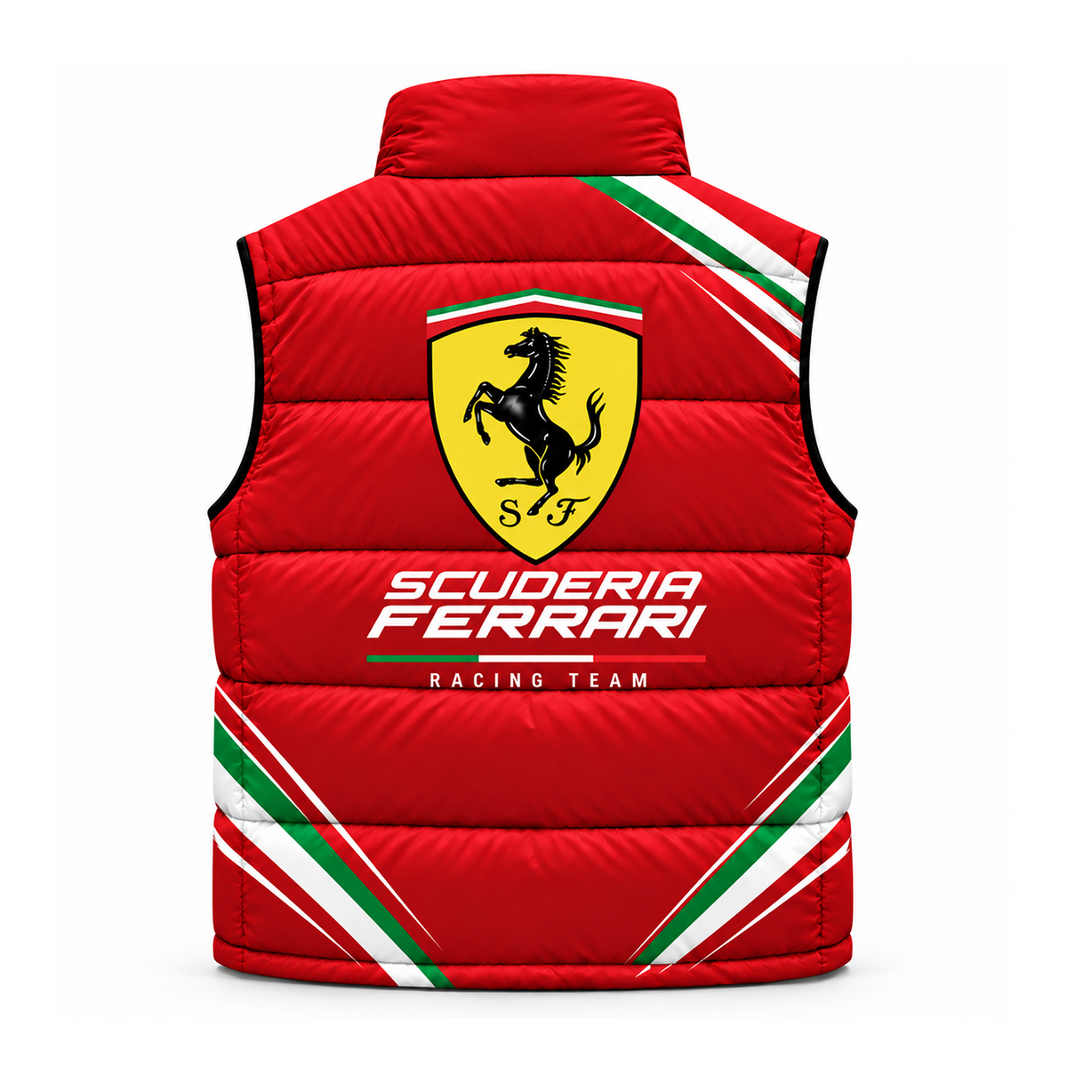Scuderia Ferrar Racing Sleeveless Windproof Puffer Jacket