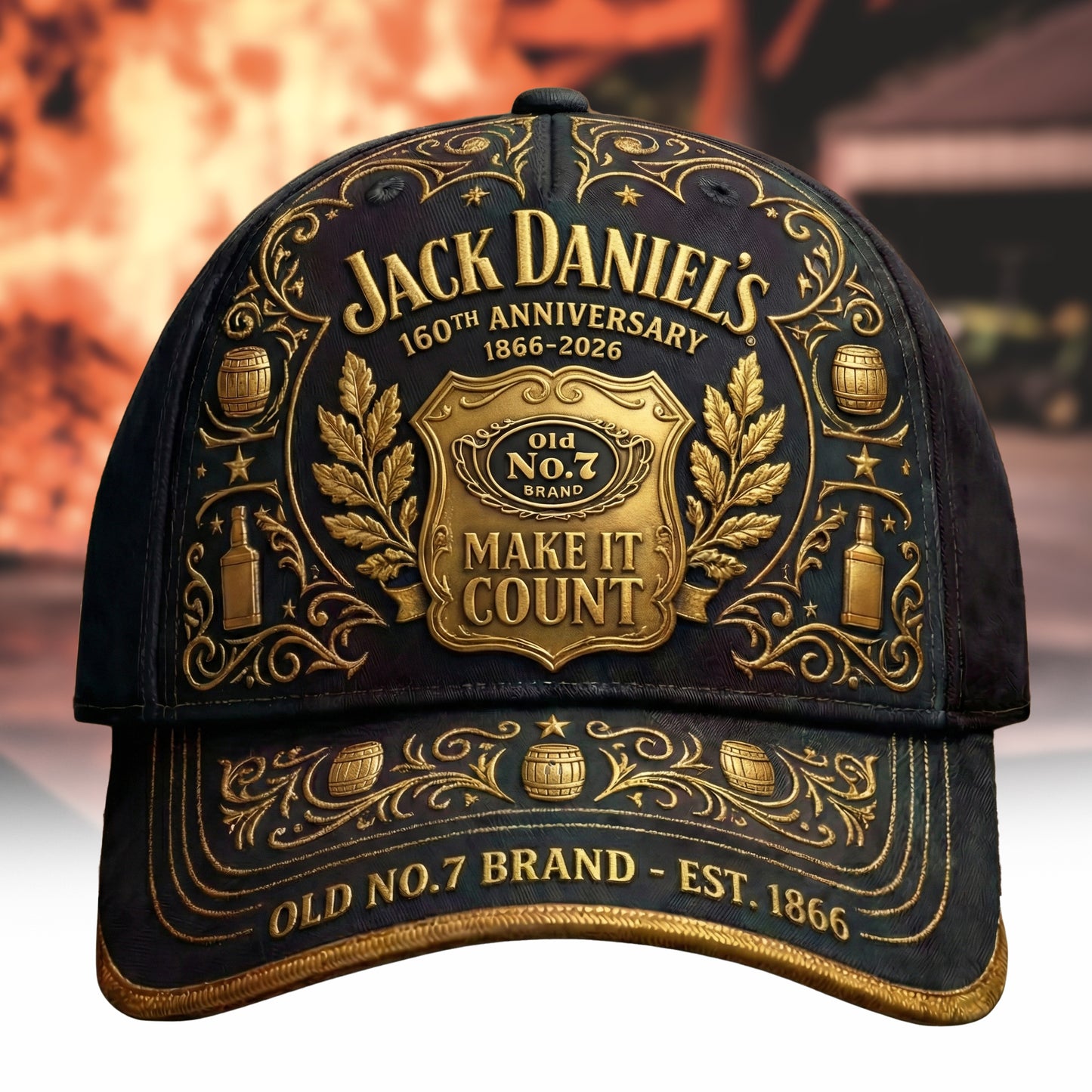 Jack Dani 160TH Anniversary Cap , Jack Dani Luxury Classic Cap