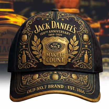 Jack Dani 160TH Anniversary Cap , Jack Dani Luxury Classic Cap