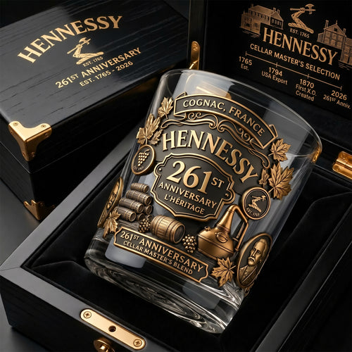 Henness 261st Anniversary Glass , Henness Glass