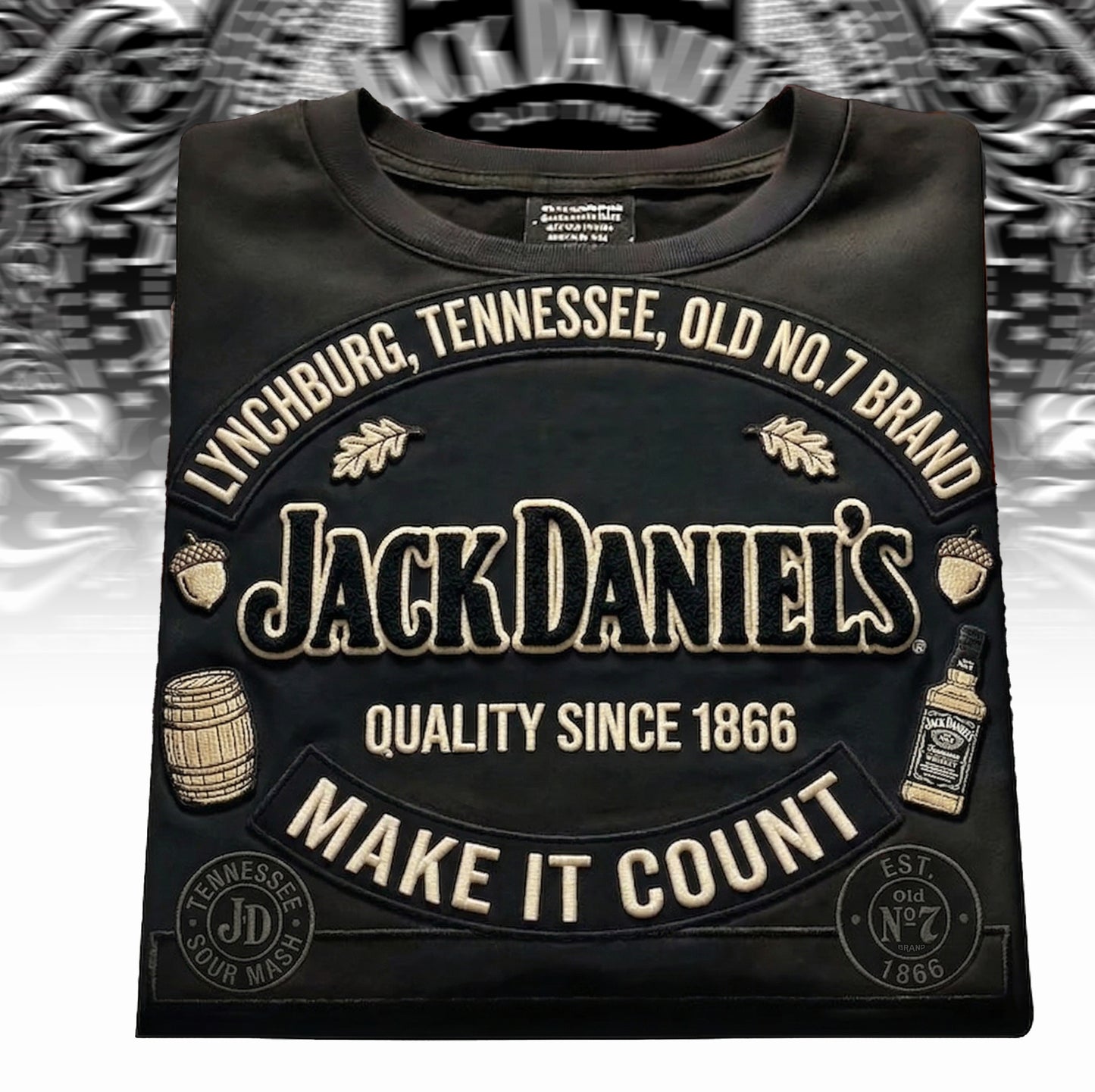 Jack Dani Old No.7 Brand T Shirt , Jack Dani T-Shirt 2026