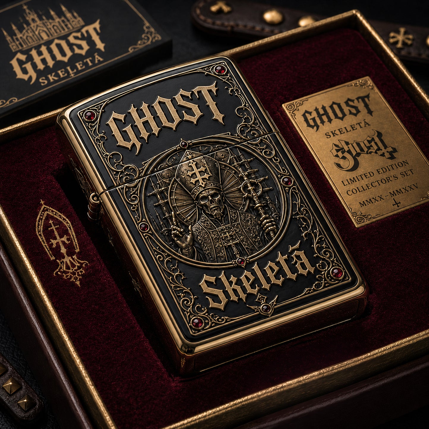Ghost Skeletá Zippo Lighter