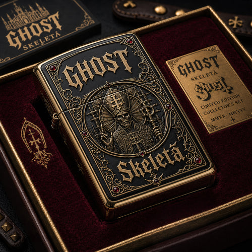 Ghost Skeletá Zippo Lighter
