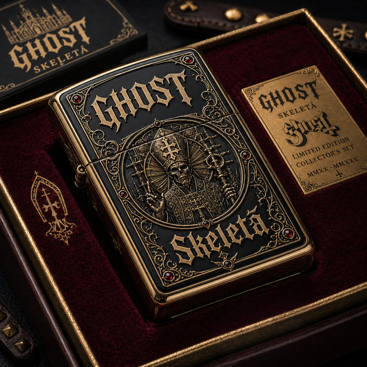 Ghost Skeletá Zippo Lighter