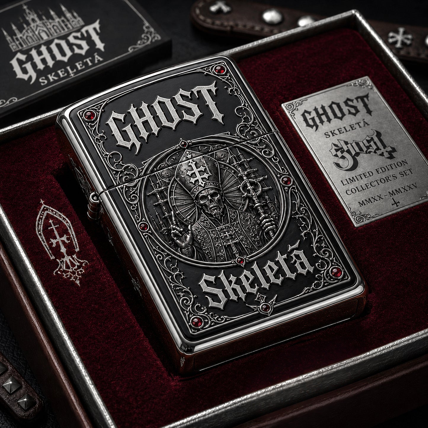 Ghost Skeletá Zippo Lighter