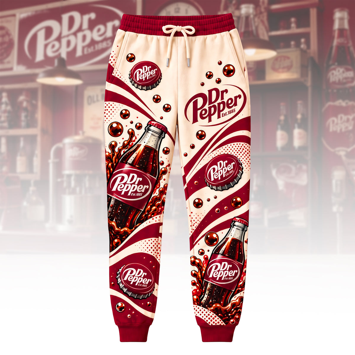 Dr Pepper EST. 1885 Unisex Sweatshirt And Sweatpant Set